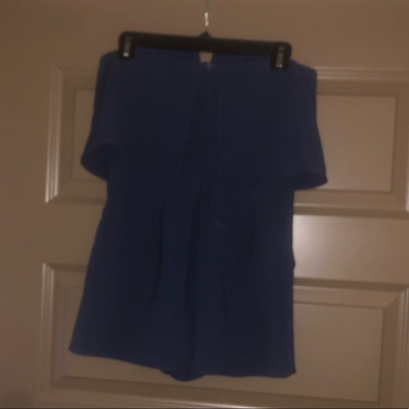 Navy blue size small romper, worn once! - Picture 3 of 5